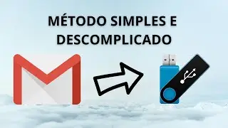 Como baixar anexos do e-mail e passar para o pendrive
