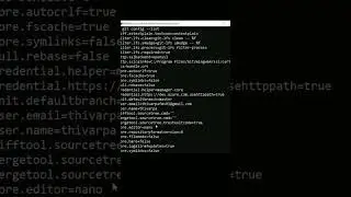 🔥GIT config command 🔥