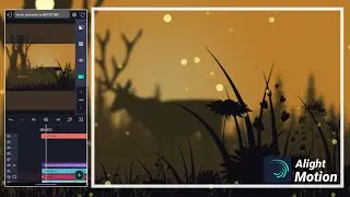 Vector Animation Using Alight Motion Tutorial Motion Graphics Edit[Preset link]