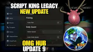 KING LEGACY script NEW UPDATE, AUTO FARM, AUTO FISH & MORE