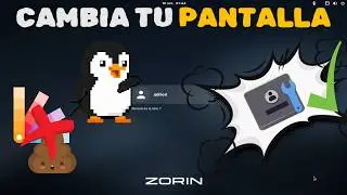 Personalize your lock screen in Linux Zorin