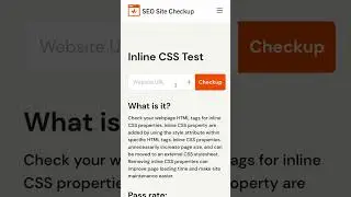 Don't Let INLINE CSS Kill Your SEO #seoexpert #seotips #seoready