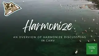 Harmonize Discussions in Canvas