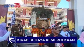 KIRAB BUDAYA KEMERDEKAAN DISAMBUT ANTUSIAS WARGA