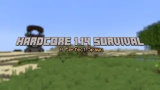 A Perfect Spawn! | Hardcore 1.14 Survival #1