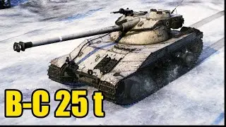 B-C 25 t - ЛУЧШИЙ ЛТ-Медаль КОЛОБАНОВА 1VS 3●Скромным уроном в Tanks Blitz