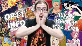 NUEVA INFO DE OP11 + LOS NUEVOS STARTERS ST23 A ST28 | One Piece Card Game NEWS #onepiececardgame
