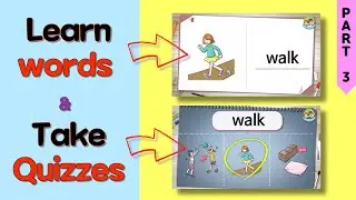 English Words & Quizzes | Basic Level 1.3 | Vocabulary for Kids