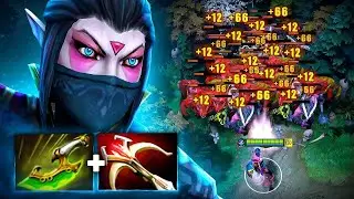 ЗАДРОТ на мид ТЕМПЛЕРКЕ - mid Templar Assassin Дота 2