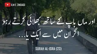 Surah Isra | Surah Isra with Urdu Translation | Urdu Quran Status | Urdu Quran WhatsApp Status