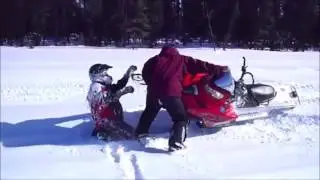 10 Аварий на снегоходах !!!