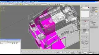 [Poradnik modelowania 3ds max] Modelowanie lowpolyinterior pt 2 detale symetryczne