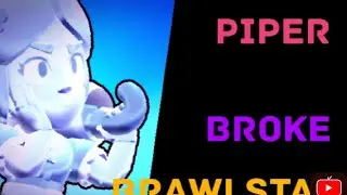 Piper glitch that broke #brawlstars @BrawlStars @CryingMan