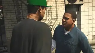 Franklin has a nigga moment (From the GTA V Gameplay Trailer) [10 Minute Loop]