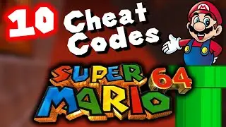 10 CHEAT CODES in Super Mario 64