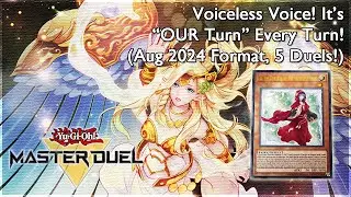 Voiceless Voice! It's 
