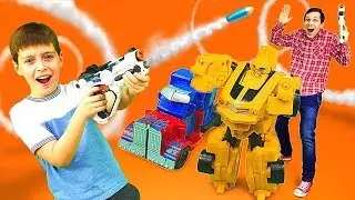 Видео для детей. Лазертаг БЛАСТЕР. Играй с нами в LASER TAG!