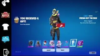 Fortnite: 400 V-Bucks + A Golden Gift! Nice...