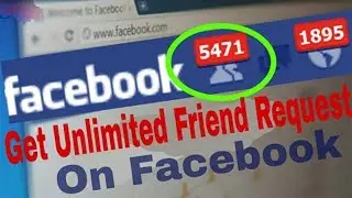 How We Can Get Unlimited Friend Request On Facebook In Urdu Hindi