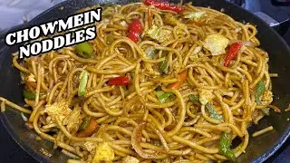 Egg Chowmein Recipe || How to make chowmein at home || Egg Noodle Recipe
