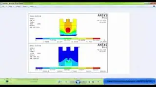 Heat Conduction Anaysis Tutorial - ANSYS APDL