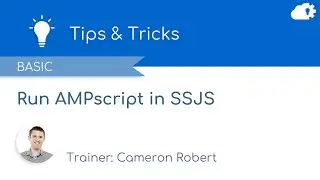 Run AMPscript in SSJS in Salesforce Marketing Cloud