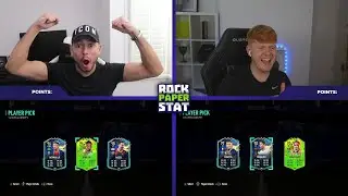 THIS IS CRAZY!!! Insane 2X TOTS or PTG Player Pick Rock Paper Stat vs 