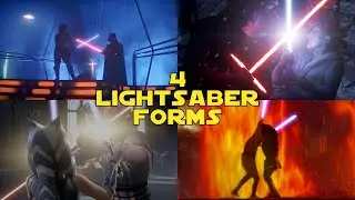 4 Lightsaber Forms Used By Jedi And Sith During Duels | Star Wars Fast Facts 