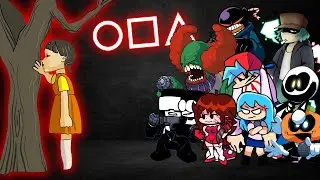 FNF Characters in Squid Game | 오징어 게임 | FRIDAY NIGHT FUNKIN ANIMATION