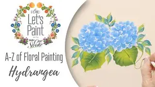 Learn to Paint a Hydrangea - FolkArt One Stroke A-Z of Floral Painting