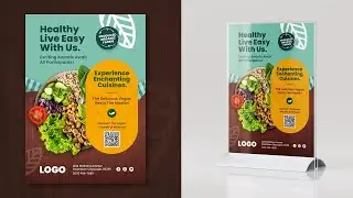Create Irresistible Restaurant Posters Like a Pro! | Photoshop Tutorial