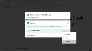 Change permissions on Google Slides