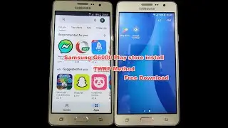 Samsung G6000 google Play store install TWRP Method