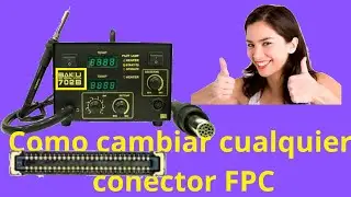 🔯Como adaptar cualquier conector FPC facil y rapido 🕎