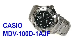Casio MDV-100D-1AJF Mens Diver Watch 200m Water Resistant