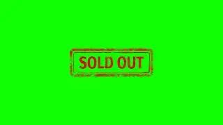 SOLD OUT green screen ll 