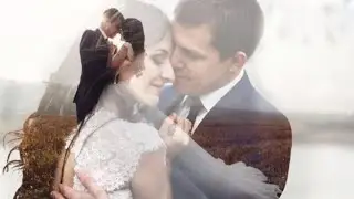 Wedding Photo with Double Exposure Effect - AKVIS Chameleon
