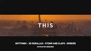 After Effects Template: Fast Stomp and Claps Opener