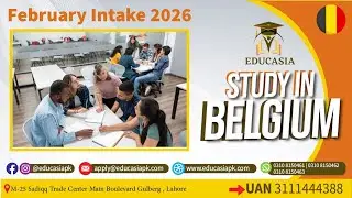 How To Study In Belgium 🇧🇪 in 2026 | Bachelors | Masters | Phd | Educasia 