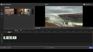 How to add transitions with HTML5 Video Editor