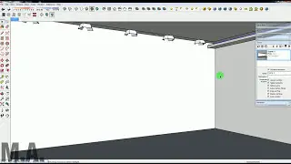Rectangle Light and IES Light with Vray 3 - SketchUp