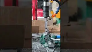 Резьбонарезной манипулятор МР16 с охлаждением #cnc #milling #machine