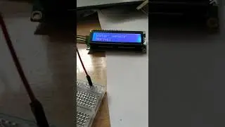 LCD 1602 и датчик воды #arduino