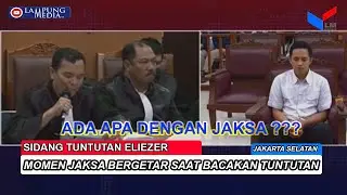Eliezer di Tuntut 12 Tahun, Jaksa Hampir Menangis Saat Bacakan Tuntutan