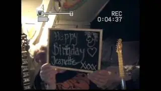 The happy birthday cake song