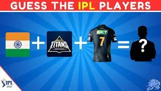 Guess the IPL Player 2025 by Country, Team & Jersey Number 🏏 | Can You Get All 50 Right?