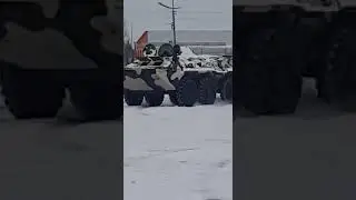 БТР-80 в работе