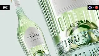 Lighting A Wine Bottle in Cinema 4D & Redshift - Tutorial