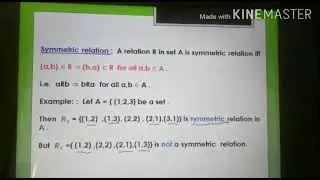 Relations class XII part 3