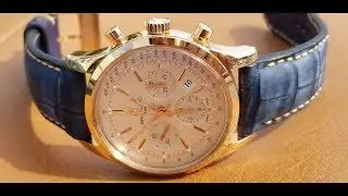 Breitling Transocean Chronograph 43mm 18kt Rose Gold RB0152 | Valueyourwatch.com